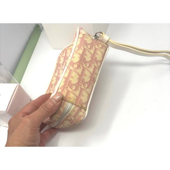 Christian Dior Trotter Pouch No.2 Pink PVC Authentic Dior Girly Collection - Picture 3 of 8
